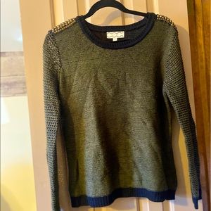 PINK ROSE Olive Green Sweater